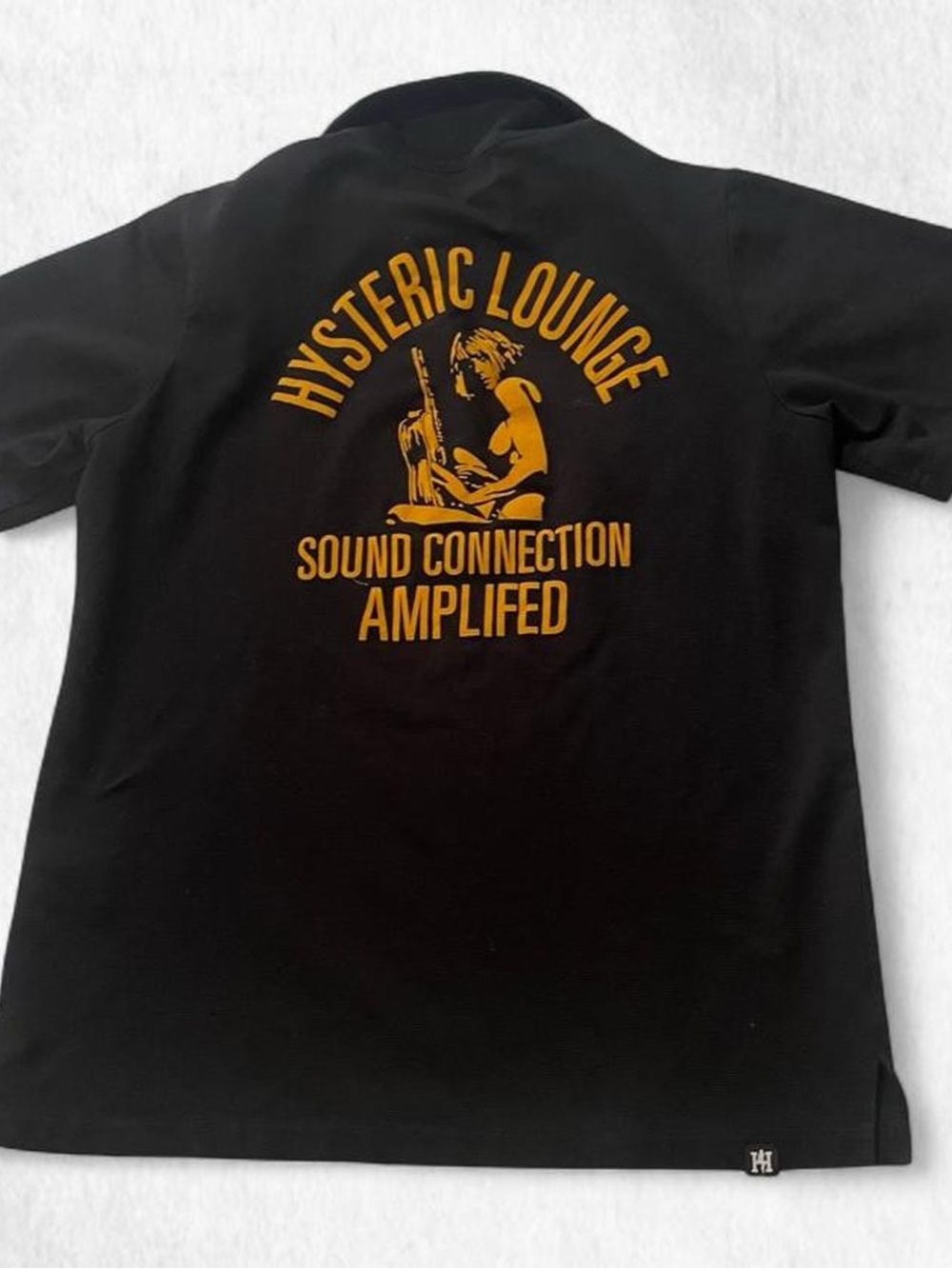 Hysteric Glamour Y2k JAPANESE Sound Connection Amplified Polo